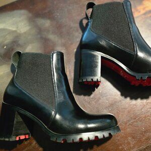 Christian Louboutin Marchacroche Chelsea Bootie...
